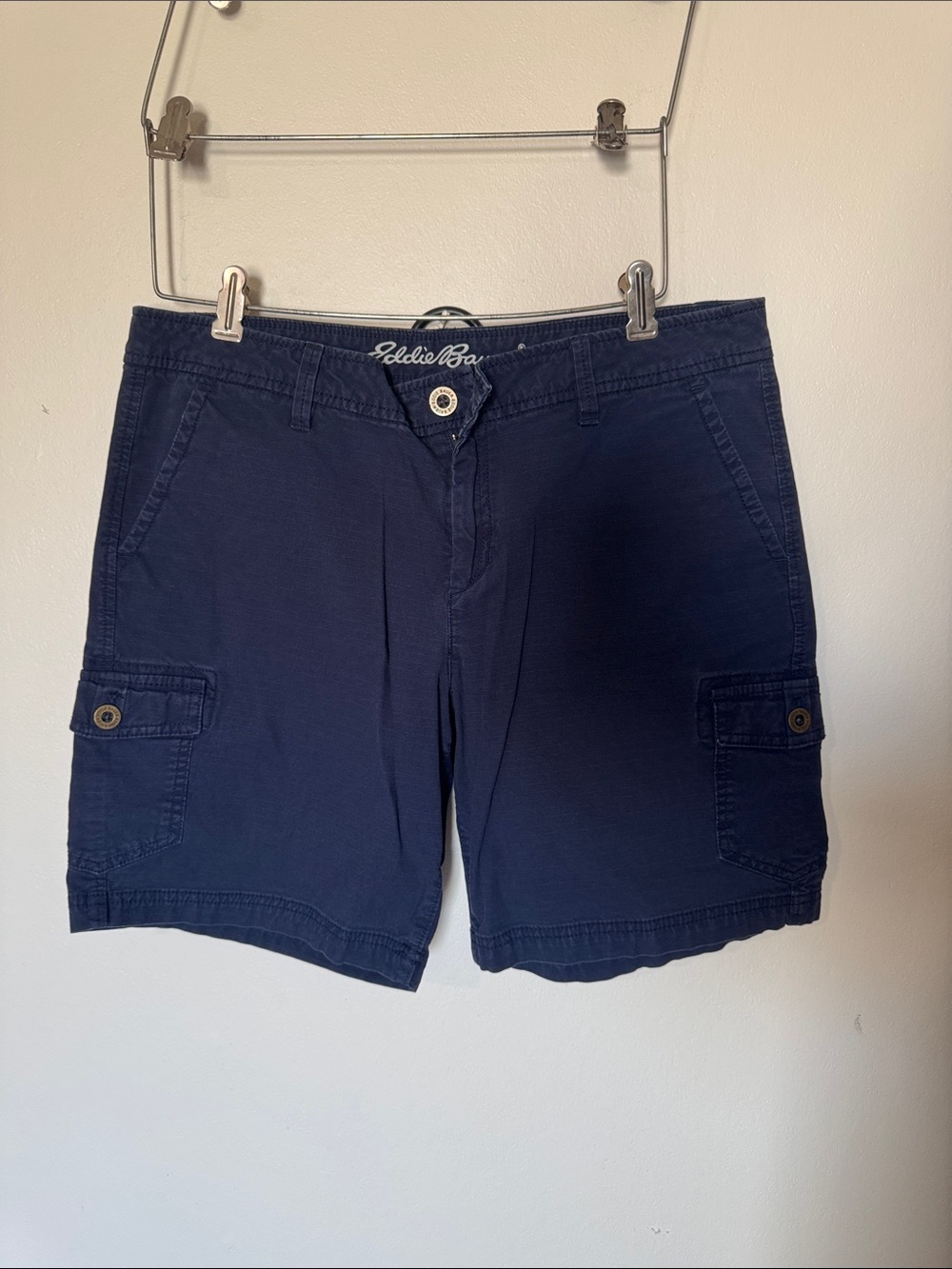 Eddie Bauer Navy Women's Cargo Shorts